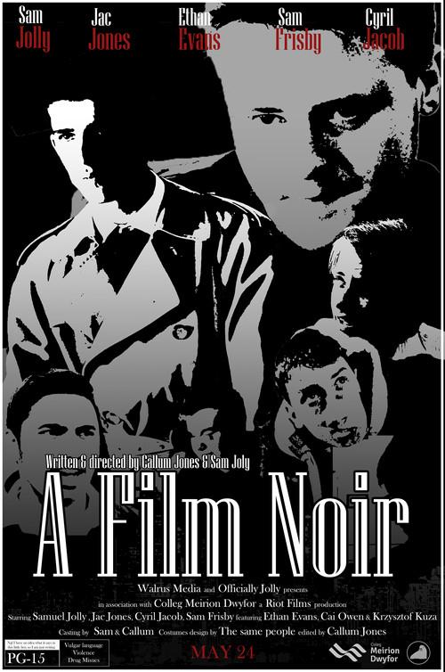A Film Noir backdrop