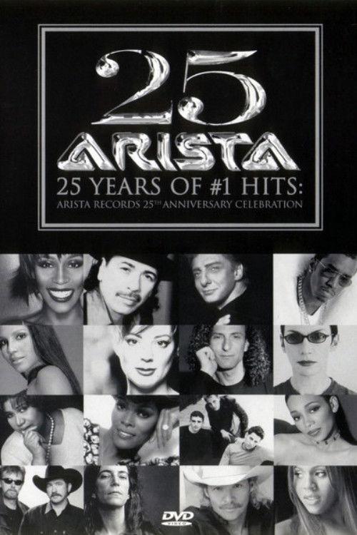 Arista Records' 25th Anniversary Celebration backdrop