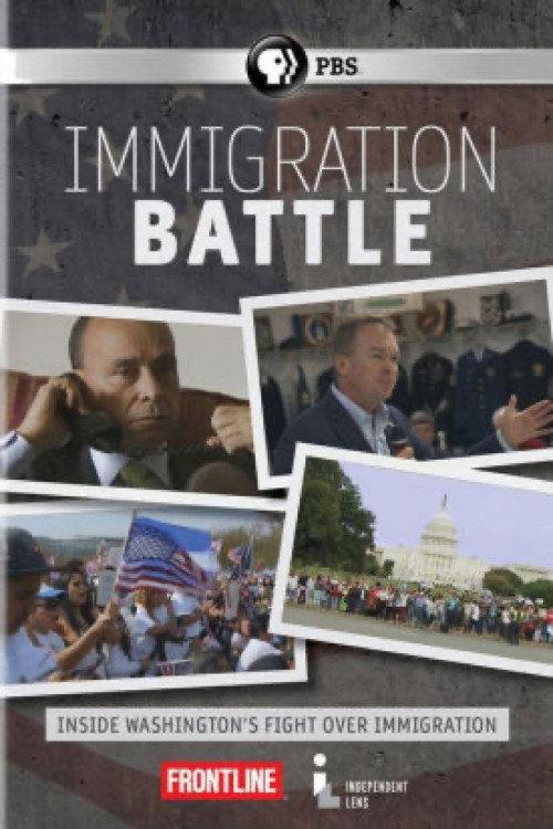 Immigration Battle backdrop