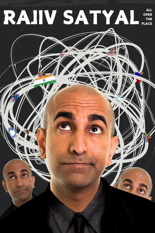 Rajiv Satyal: All Over the Place backdrop