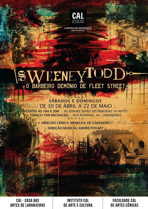 Sweeney Todd - O Barbeiro Demônio de Fleet Street backdrop