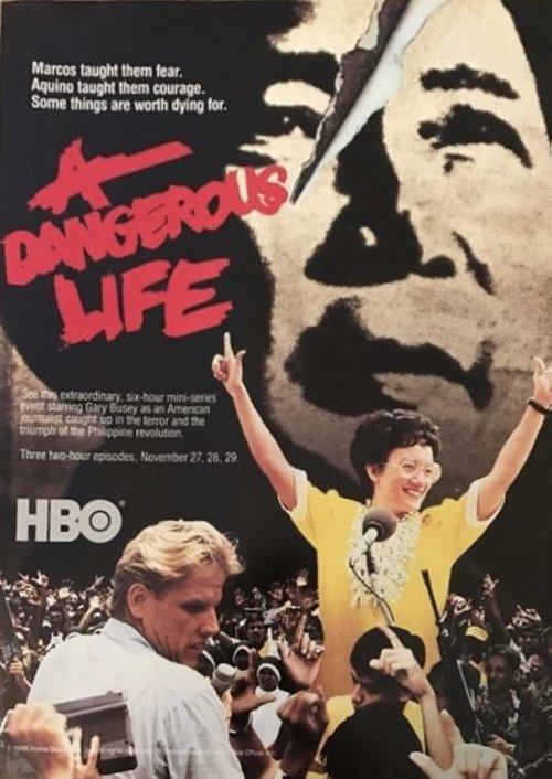 A Dangerous Life backdrop