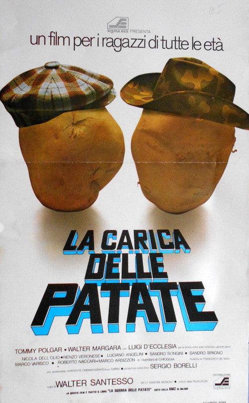 La carica delle patate backdrop