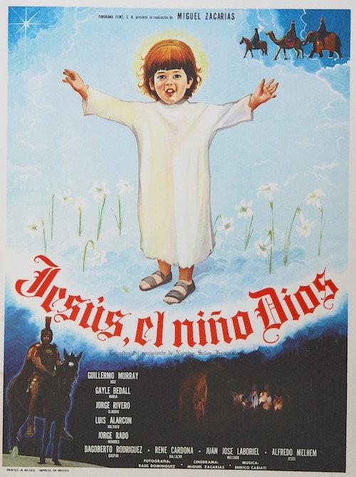 Jesús, el niño Dios backdrop