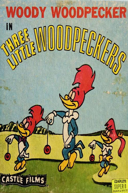Three Little Woodpeckers backdrop