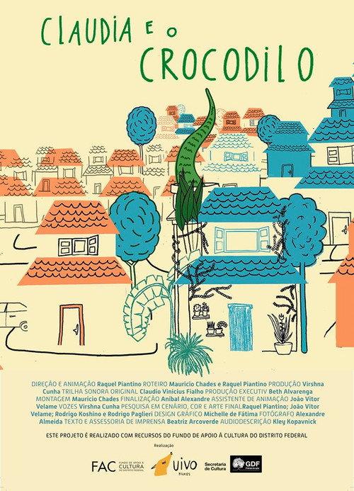 Claudia e o Crocodilo backdrop