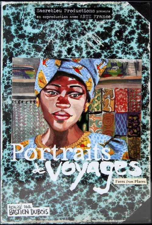 Travel Portraits: Ivory Coast - Wax backdrop