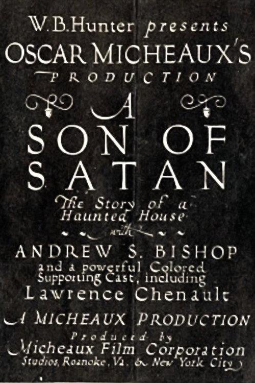 A Son of Satan backdrop