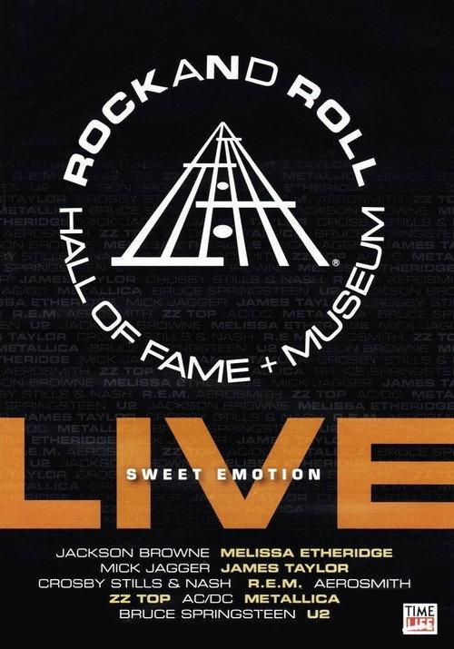 Rock and Roll Hall of Fame Live - Sweet Emotion backdrop