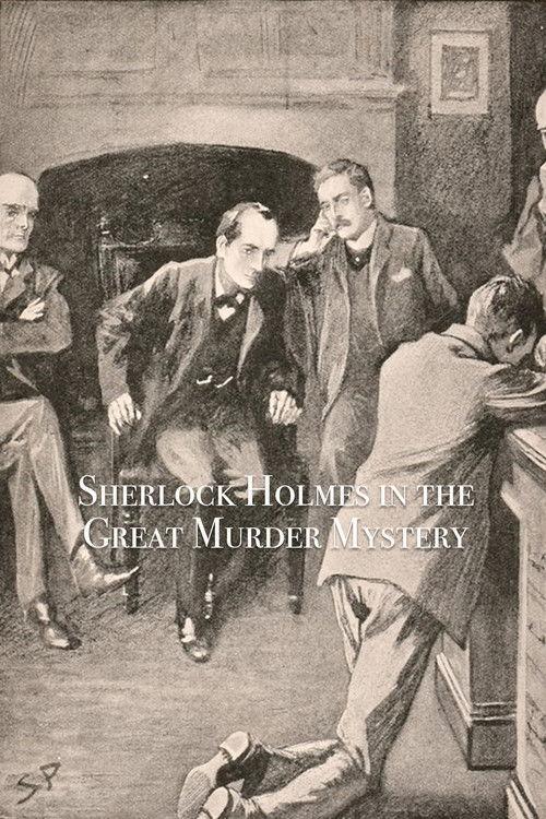 Sherlock Holmes in the Great Murder Mystery backdrop