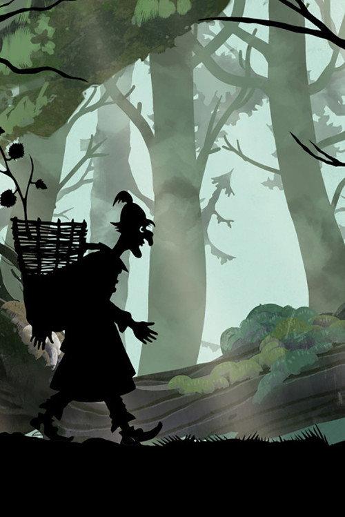 From the Life of a Peddler backdrop