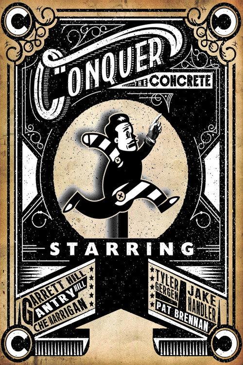 Conquer the Concrete backdrop