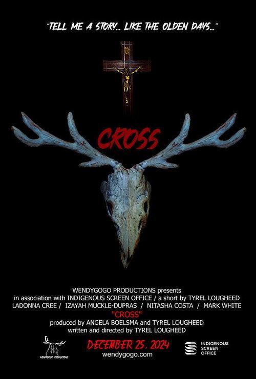 Cross backdrop