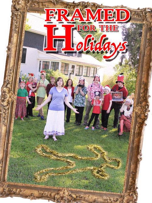 Framed for the Holidays backdrop