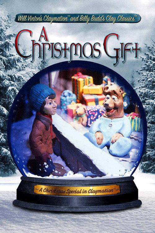 A Christmas Gift backdrop