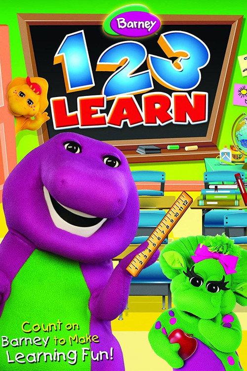 Barney: 1 2 3 Learn backdrop