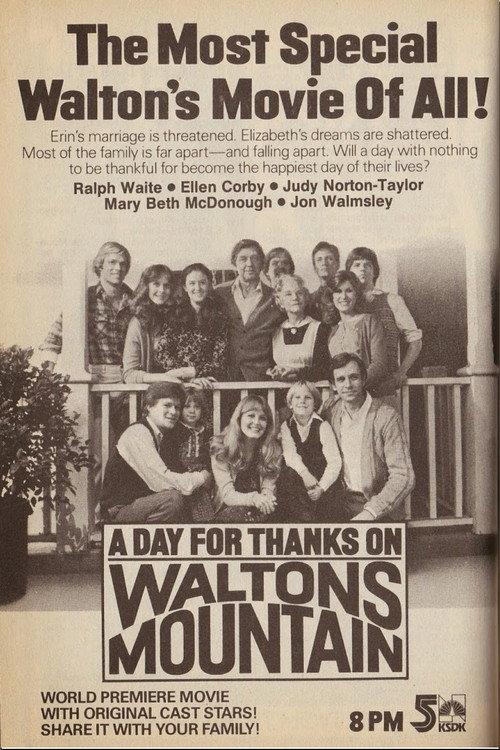 A Day for Thanks on Waltons Mountain backdrop