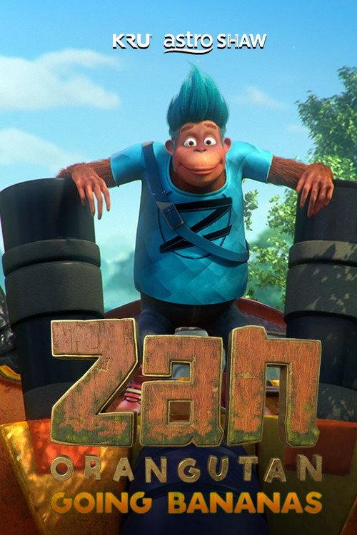 Zan Orangutan backdrop