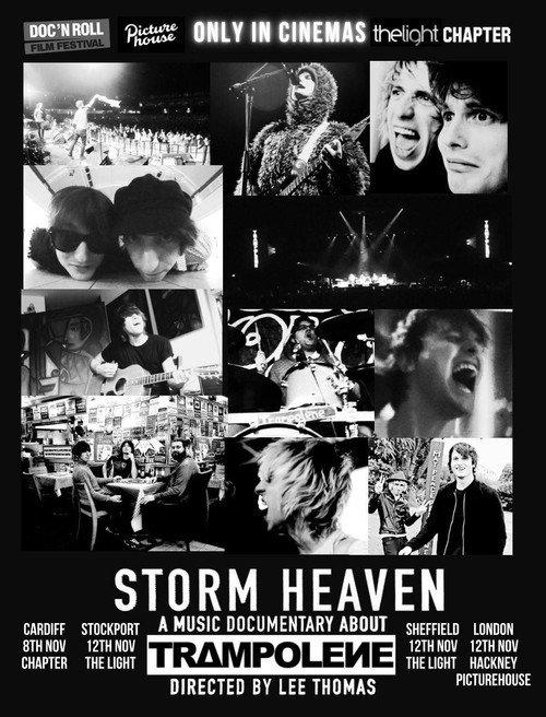 Storm Heaven: Trampolene backdrop