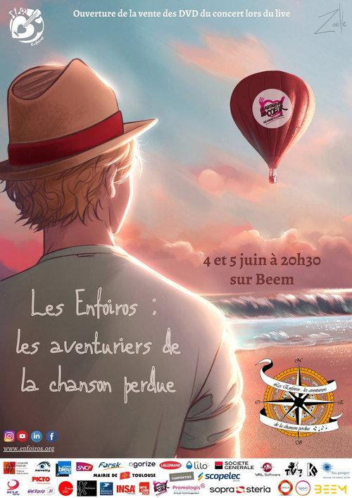 Les Enfoiros : les aventuriers de la chanson perdue backdrop