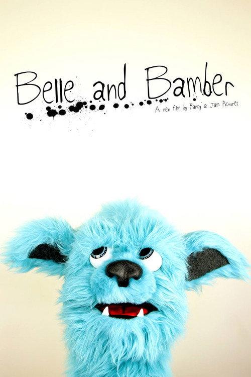 Belle and Bamber backdrop