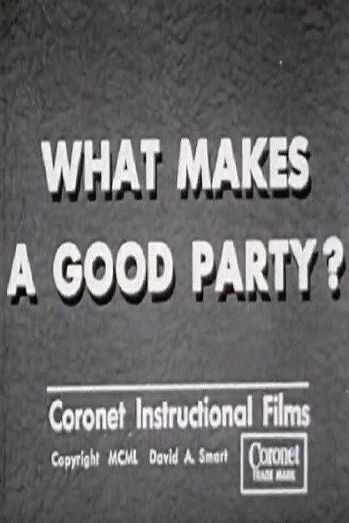 What Makes a Good Party? backdrop