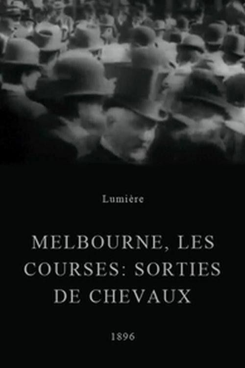 Melbourne, les courses : sorties des chevaux backdrop