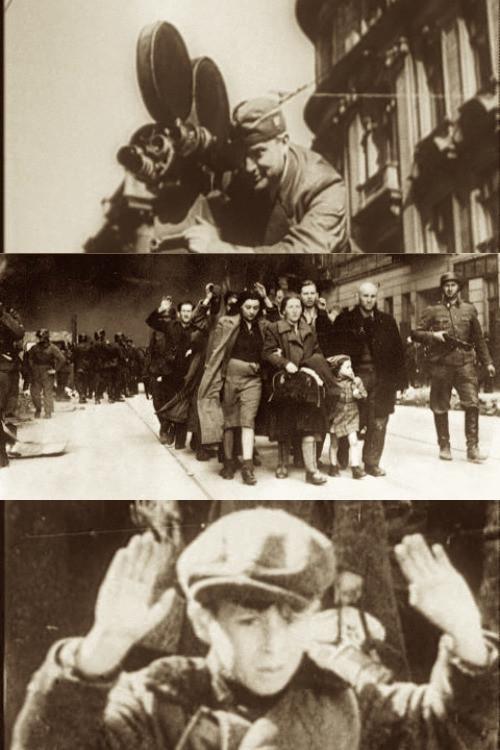 Warsaw Ghetto backdrop