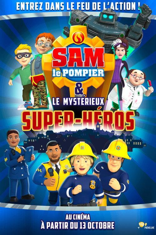 Sam le pompier & le mystérieux Super-Héros backdrop