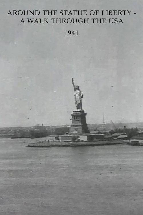 Around the Statue of Liberty - A Walk Through the USA backdrop