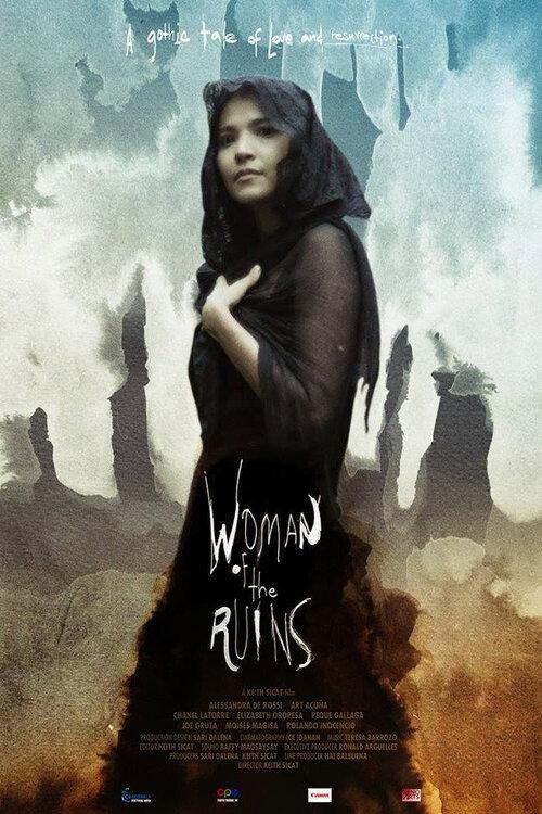 Woman of the Ruins backdrop
