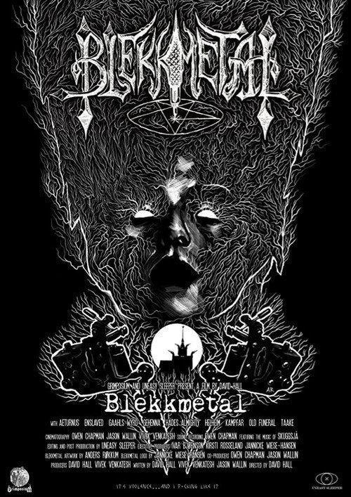 Blekkmetal backdrop