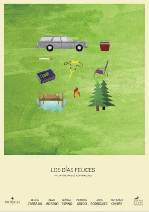 Los días felices backdrop