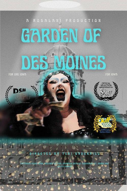 Garden of Des Moines backdrop