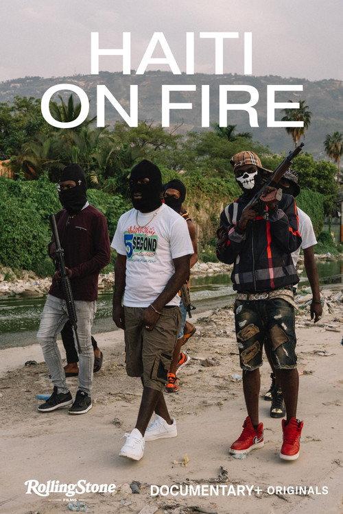 Haiti On Fire backdrop
