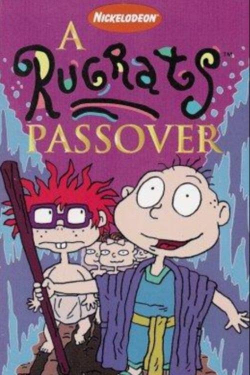 A Rugrats Passover backdrop