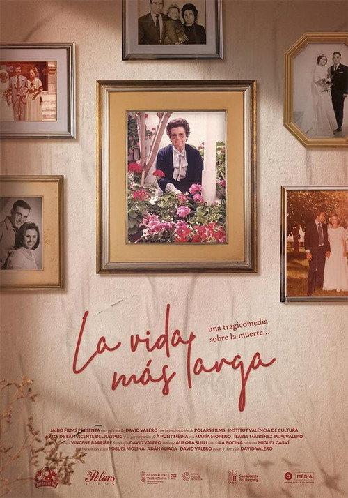 La vida más larga backdrop