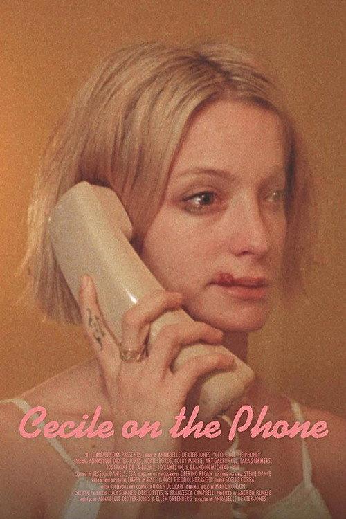 Cecile on the Phone backdrop