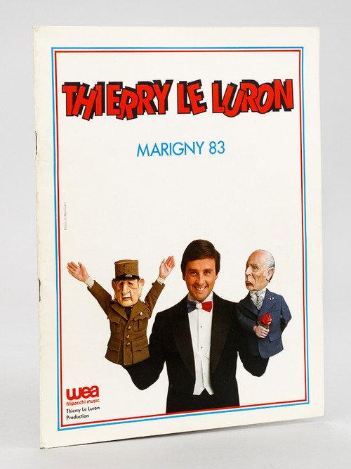 Thierry Le Luron à Marigny 1983 backdrop