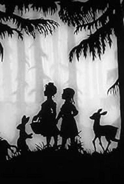 Snow White and Rose Red backdrop