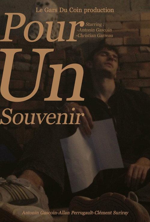 Pour un souvenir backdrop