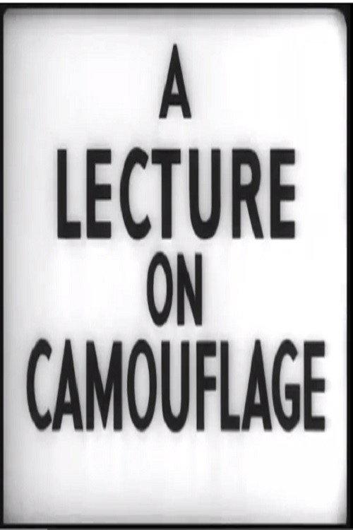 A Lecture on Camouflage backdrop