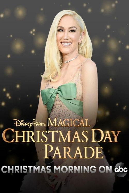 Disney Parks Magical Christmas Day Parade backdrop