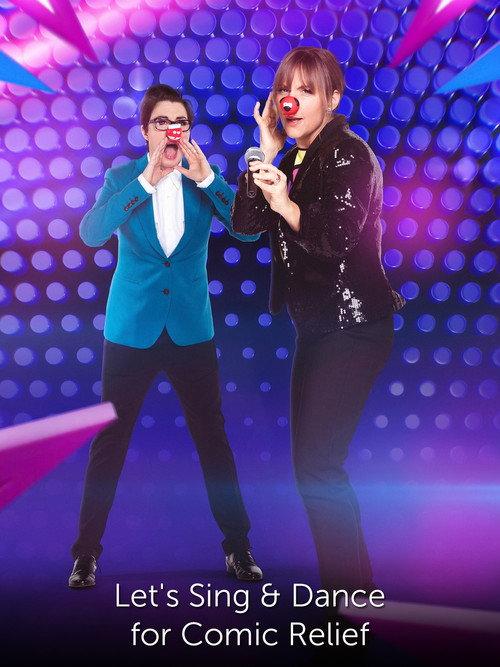Let's Sing and Dance for Comic Relief backdrop