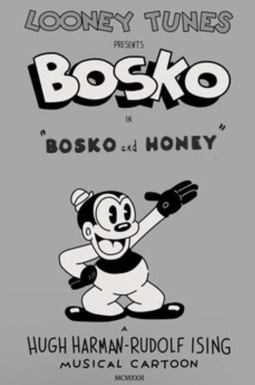 Bosko and Honey backdrop