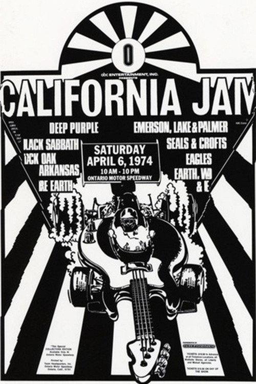 California Jam 1974 Concert Movie backdrop