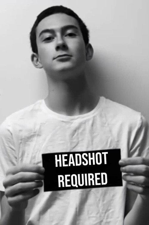 Headshot Required backdrop