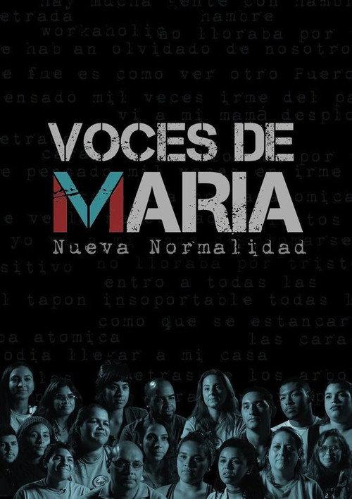 Voces de María: Nueva Normalidad backdrop