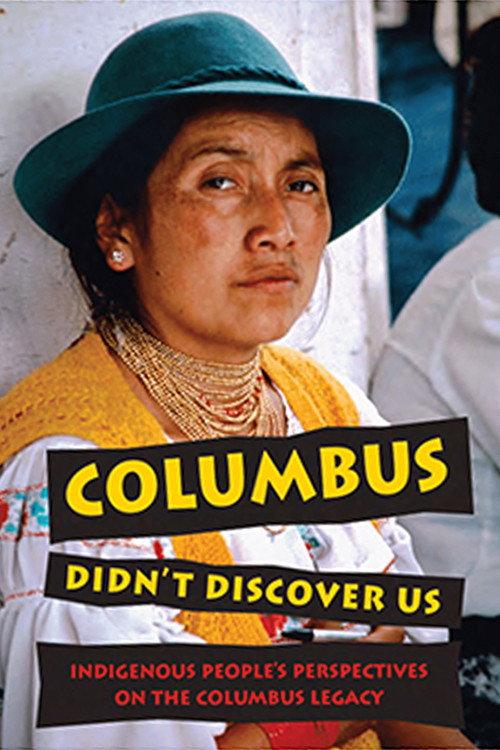 Columbus Didn't Discover Us backdrop
