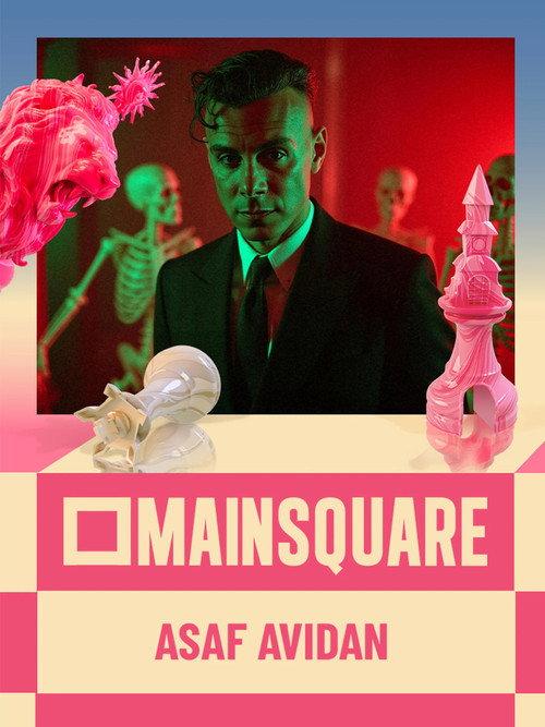 Asaf Avidan en concert au Main Square Festival backdrop